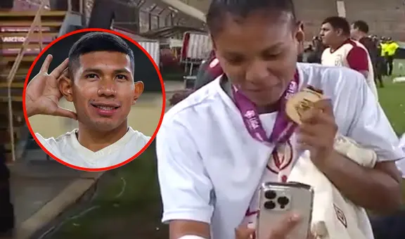 Hermana de Edison Flores y su mensaje al 'Orejas' tras ganar la Liga Femenina: "Ahora te toca a ti"
