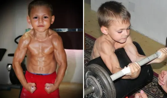 Fue considerado el niño más fuerte del mundo en 2009 y hoy, a sus 19 años, luce así
