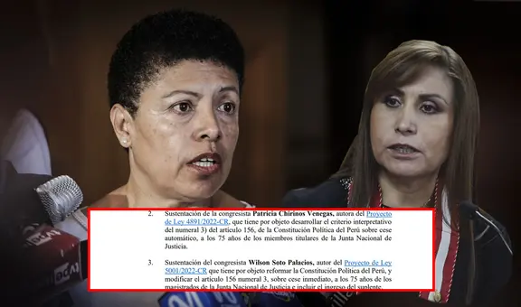 Congreso: fujimorismo apura norma para desmantelar la JNJ y blindar a Patricia Benavides