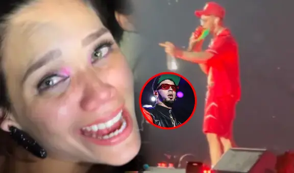 Andrea San Martín rompe en llanto al ver a Anuel AA en concierto: “Brutalmente guapo”