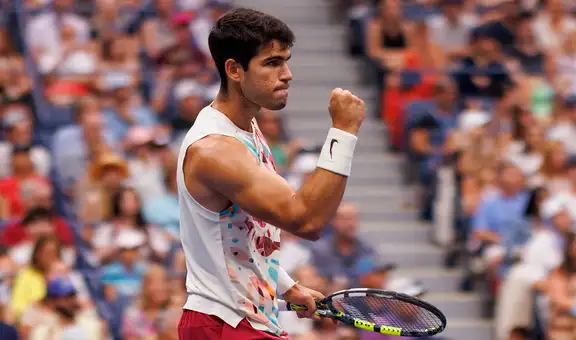 Carlos Alcaraz venció 3-0 a Matteo Arnaldi y clasificó a cuartos de final del US Open 2023