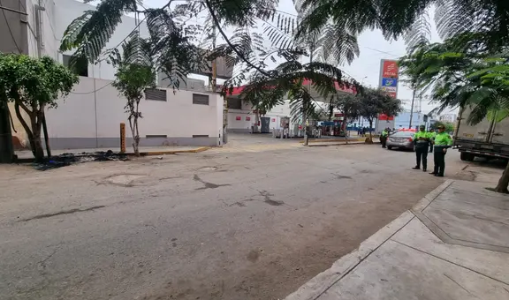 Surquillo: encuentran cadáver calcinado de hombre en plena calle