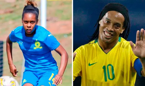 Miche Minnies: ¿quién es la futbolista que se volvió viral por su sorprendente parecido con Ronaldinho?