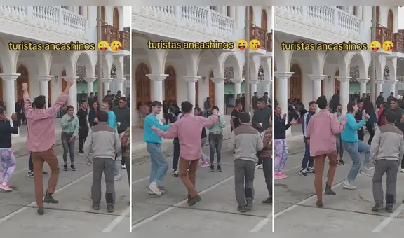 Turistas la rompen con sus pasos en festividad de Áncash: “Esa es la actitud”