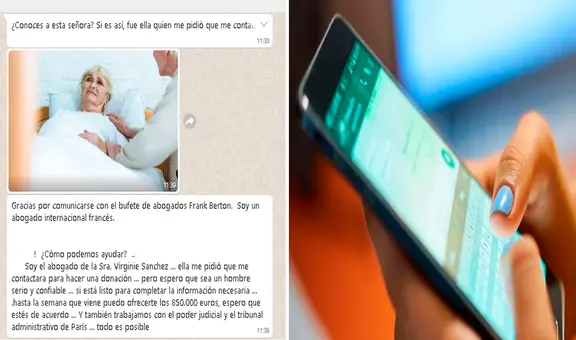 WhatsApp posee un nuevo método de estafa: te hacen creer que estás recibiendo una donación