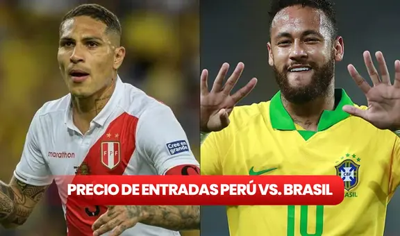 Entradas Perú vs. Brasil: ¿cuánto cuestan y cómo comprarlas para las Eliminatorias 2026?