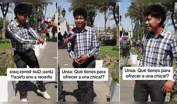 Joven cuenta sus secretos para 'conquistar' a una chica en Arequipa: “¿Es broma, no?”