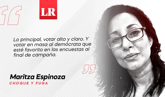 El sueño del fraude propio, por Maritza Espinoza
