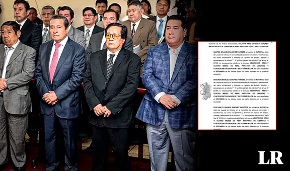 Fiscal demanda 28 años de cárcel por lavado para 4 del clan Sánchez Paredes