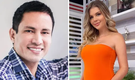 Renzo Costa le 'lanza flores' a Brunella Horna y a Richard Acuña: "Una pareja sólida y linda"