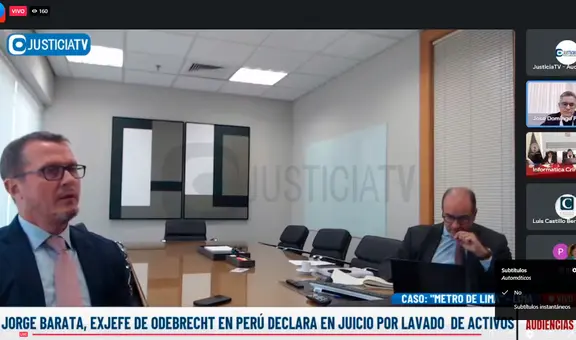 Jorge Barata EN VIVO: "Hemos aportado en dos campañas de Alan García y una fue cuando salió ganador"