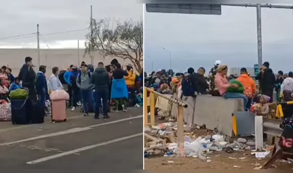Tacna: Policía controla ingreso a más de 100 ciudadanos extranjeros en frontera con Chile