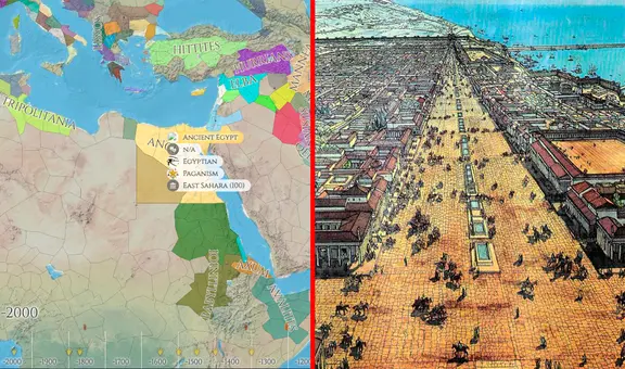 ¿Cómo usar Chronas? El 'Google Maps' que te muestra cómo era el mundo hace 4.000 años