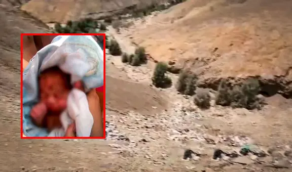 Abandonan a recién nacido en acantilado del asentamiento humano Keiko Sofía en Piura