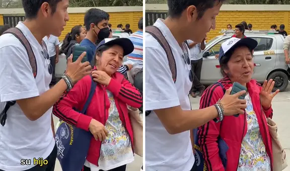 Madre tuvo épica respuesta tras acompañar a su hijo a examen de la UNPGR: "Es realista"