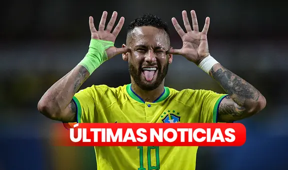 Perú vs. Brasil, últimas noticias: Neymar llegó a Lima y entrenará en Matute
