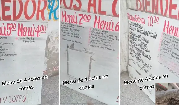 Restaurante en Comas impacta por gran variedad de precios de menús: “Hay hasta para magnates”