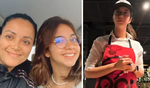 Mariella Zanetti sorprende a su hija al ir al local donde trabaja como mesera: "Apúrese con el pedido"