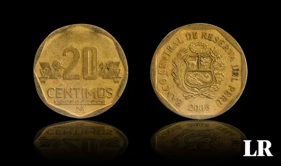 Así es la MONEDA de 20 céntimos de 2006 que puedes vender hasta en S/100