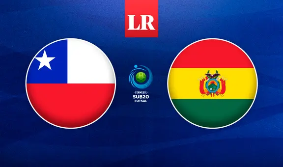 Chile vs. Bolivia EN VIVO: ¿a qué hora y dónde ver el partido por el Sudamericano de Futsal Sub-20?