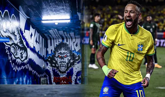 Revelan única imagen de Neymar en el túnel de Matute previo al partido Perú vs. Brasil