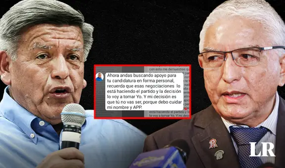 César Acuña a su hermano Héctor por Mesa Directiva: "Tú no vas porque debo cuidar mi nombre y APP"