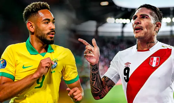 Goleador de Brasil elogió a Perú y se declaró fanático de Paolo Guerrero: "Será recordado"