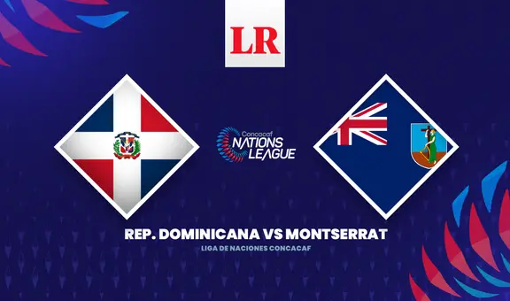 República Dominicana vs. Montserrat EN VIVO: hora y canal TV para ver la Liga de Naciones Concacaf