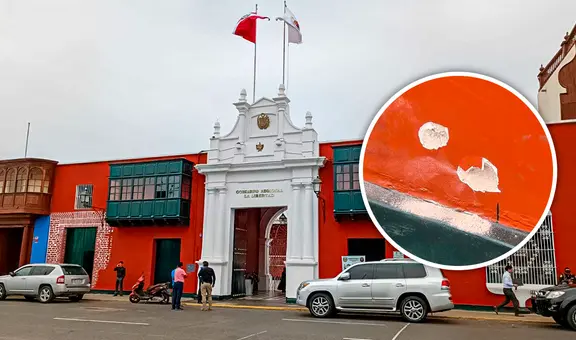 Balacera en plaza de Armas de Trujillo dejó un herido y daños materiales en el GORE La Libertad