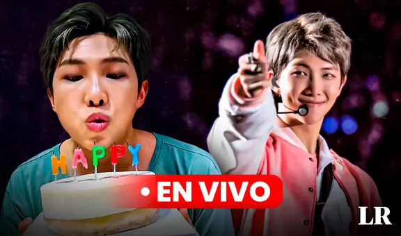 Namjoon de BTS, cumpleaños EN VIVO: eventos y más proyectos por los 29 años del líder RM