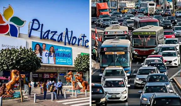 ¿Cómo llegar de SAN JUAN DE LURIGANCHO a PLAZA NORTE con un solo carro y por menos de S/4 ?
