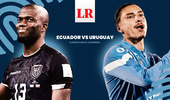 Ecuador vs. Uruguay EN VIVO: ¿a qué hora y dónde ver partido por la fecha 2 de las Eliminatorias 2026?