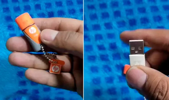 Hombre compra un USB y encuentra singular detalle: “Es con almacenamiento en la nube”