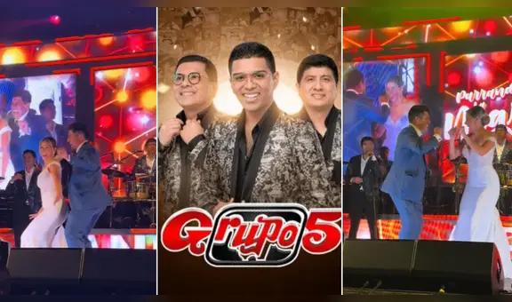 ¿Cómo es una boda con el Grupo 5?: pareja disfrutó de su fiesta con la orquesta norteña