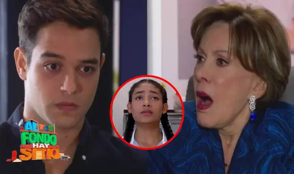 'Al fondo hay sitio': Cristóbal encaró a Francesca por DESPEDIR a July