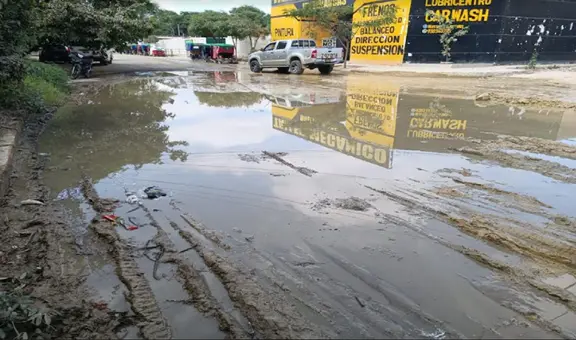 Piura: colapsos de desagües perjudican a 300 familias