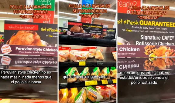 Joven encuentra platillo similar al pollo a la brasa en supermercado de EE. UU.: “De Perú para el mundo”