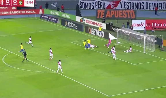 ¡Se salvó Perú! Raphinha fusiló a Gallese para el 1-0 de Brasil, pero fue anulado por offside