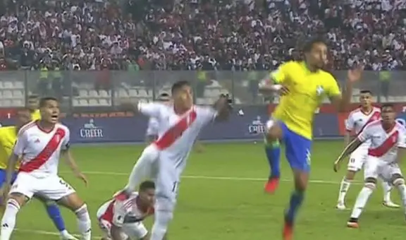 ¿Raúl Ruidíaz fue el verdadero culpable del gol de Marquinhos? Así fue el tanto de Brasil