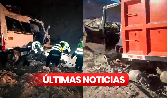 Accidente en Arequipa, últimas noticias: lista de 10 fallecidos tras choque entre minivan y tráiler
