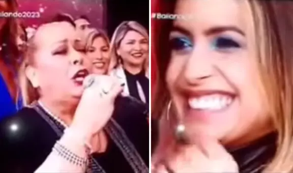 Mamá de Milett Figueroa se robó el show al cantar EN VIVO en 'Bailando 2023': “Futura promesa”