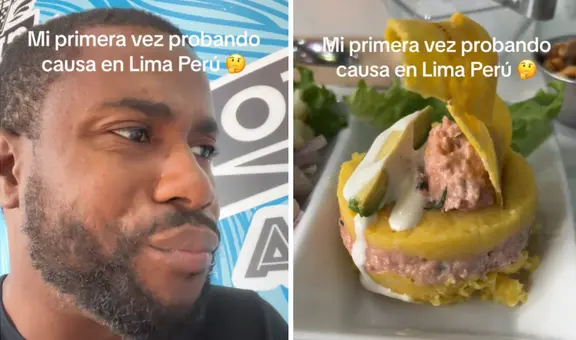 Extranjero en Perú come causa de atún por primera vez y su reacción se vuelve viral: “No soy un fan, sorry”
