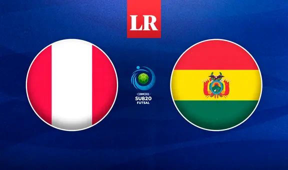 Perú vs. Bolivia ONLINE: ¿a qué hora ver el partido por el Sudamericano de Futsal Sub-20?
