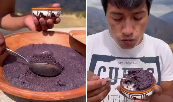 Waldir Maqque prepara helado de mashua sin congelador y causa furor: "Helado sagrado de los Andes"