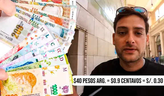 Peruanos muestran lo que pueden comprar con S/100 en Argentina y sorprenden: "Una vida de lujos"