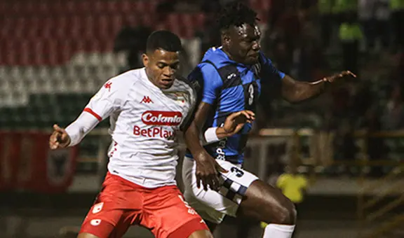 Santa Fe rescató un empata en su visita a Boyacá Chico y comparte la punta de la Liga BetPlay