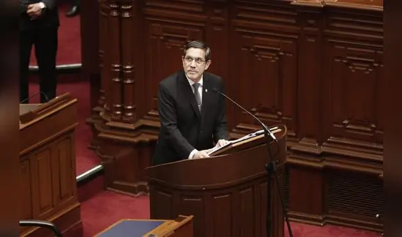 Congreso: ministro Jorge Chávez fue interpelado en el Pleno por muertes en el VRAEM