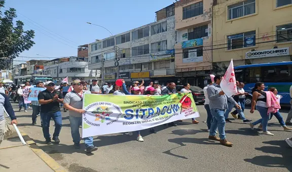 Trabajadores CAS acataron paro de 24 horas en Trujillo y Piura