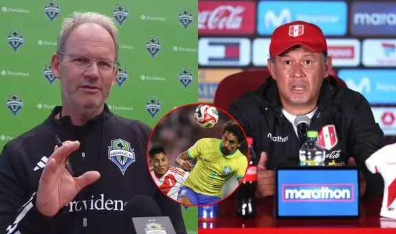 DT de Seattle Sounders le respondió a Reynoso por poner a Ruidíaz a defender el tiro de esquina