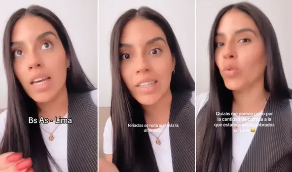 Peruana asombra al contar las diferencias entre Lima y Buenos Aires: ”Los domingos no abren los negocios”